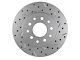 LEED Brakes Rear Disc Brake Conversion Kit with MaxGrip XDS Rotors; Zinc Plated Calipers (68-69 Camaro)