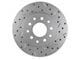 LEED Brakes Rear Disc Brake Conversion Kit with MaxGrip XDS Rotors; Zinc Plated Calipers (64-77 Chevelle, Malibu)