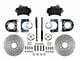 LEED Brakes Rear Disc Brake Conversion Kit with MaxGrip XDS Rotors; Black Calipers (59-60 El Camino)