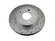 LEED Brakes Rear Disc Brake Conversion Kit with MaxGrip XDS Rotors; Black Calipers (59-60 El Camino)