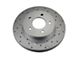 LEED Brakes Rear Disc Brake Conversion Kit with MaxGrip XDS Rotors; Red Calipers (59-60 El Camino)