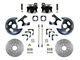 LEED Brakes Rear Disc Brake Conversion Kit with MaxGrip XDS Rotors; Zinc Plated Calipers (64-77 El Camino, Sprint)