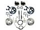 LEED Brakes Rear Disc Brake Conversion Kit; Zinc Plated Calipers (70-81 Firebird)