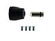 Oval Master Cylinder and Adjustable Proportioning Valve Kit; Black (64-72 442, Cutlass, F85, Vista Cruiser)