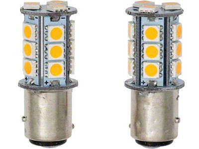 1157 Series 15 LED Bulb; Amber (67-92 Camaro)