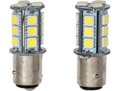 1157 Series 15 LED Bulb; White (67-92 Camaro)