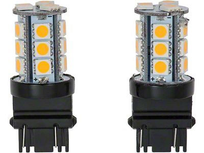 3157 Series 15 LED Bulb; Amber (67-92 Camaro)