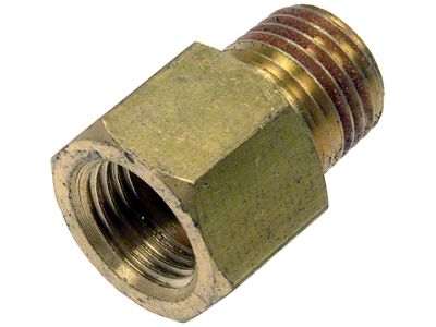 Transmission Fluid Cooler Pipe Fitting; To Case; 5/16-Inch (76-92 Camaro)