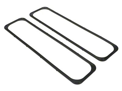 Valve Cover Gaskets; Rubber without Streel Core (87-92 V8 Camaro)