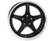 OE Style Deep Dish Black Wheel; 18x9 (88-96 Corvette C4)