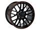 ZR1 Style Deep Dish Black Wheel; 19x10 (88-96 Corvette C4)