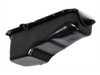 Oil Pan; 4-Quart; Asphalt Black (86-96 Corvette C4)