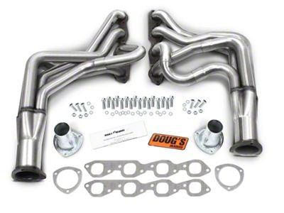 2-Inch 4-Tube Full Length Headers; Stainless Steel (78-87 Big Block V8 Monte Carlo)