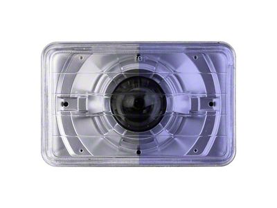 4x6-Inch Headlamp Protection Covers; Blue