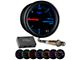 Analog Wideband E85 Air/Fuel Ratio Gauge; Black 7 Color (Universal; Some Adaptation May Be Required)