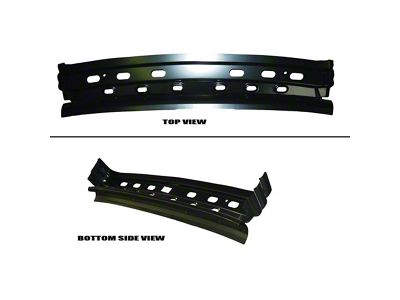 Deck Filler Under Structure Panel without Trunk Hinges (55-57 150 Convertible, 210 Convertible, Bel Air Convertible)