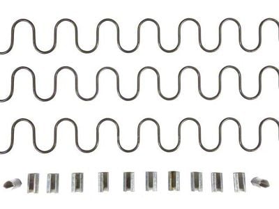 Front Upper Seat Spring Complete Repair Kit (55-57 150 4-Door, 210 4-Door, Bel Air 4-Door)