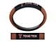 Grip Steering Wheel Cover with Texas Tech University Logo; Tan and Black (Universal; Some Adaptation May Be Required)