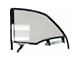 Lower Quarter Window Fram with Clear Glass; Driver Side (55-57 150 Convertible, 210 Convertible, Bel Air Convertible)