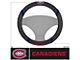 Steering Wheel Cover with Montreal Canadiens Logo (Universal; Some Adaptation May Be Required)