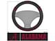 Steering Wheel Cover with University of Alabama Logo; Black (Universal; Some Adaptation May Be Required)