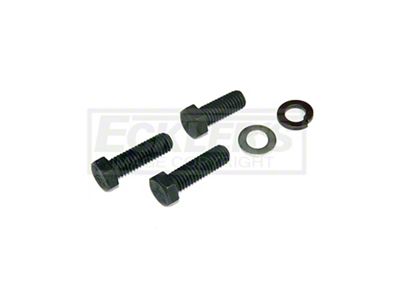 El Camino Air Conditioning Compressor Brace Fasteners, Small Block At Intake, 1970-1971