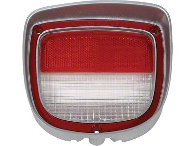 El Camino Backup Light Lens, Inner, Left, 1973-1977