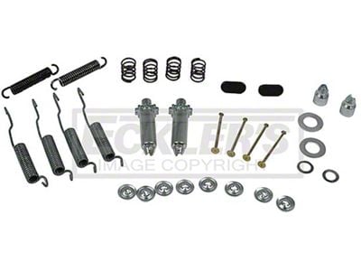 El Camino Brake Hardware Kit, Front Set, For Original Brakes, 1959-1960