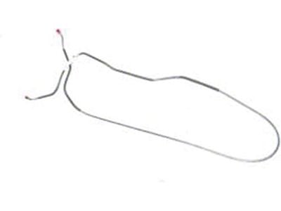 El Camino Brake Line, Front To Rear, OE Steel, 1969