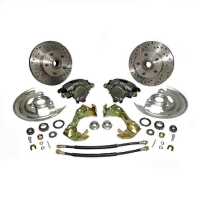 Ecklers Disc Brake Conversion Kit,Front,Stock Spindle,64-72