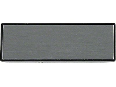 OPR El Camino Door Pull Strap Insert, Brushed Aluminum, 1981-1987