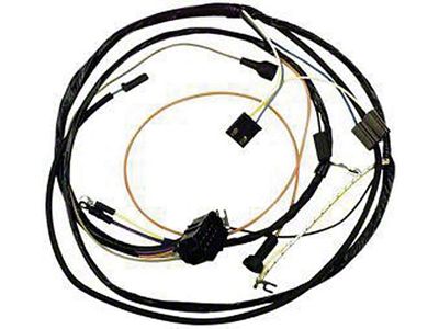 El Camino Engine Harness, 454 c.i., With Automatic Transmission And Warning Lights, 1973-1974