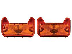 El Camino Front Turn Signal & Parking Lamp Lens, In Bumper,1967