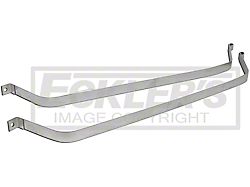 Fuel Tank Mounting Strap,W/anti Squeaks,Stainless,78-87