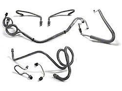 El Camino Full Brake Line Set, Power Disc, OE Steel, 1971-1972