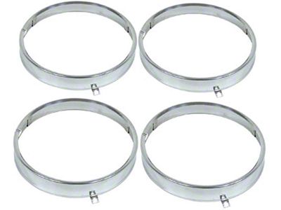 El Camino Headlamp Retaining Rings, 1964-1970