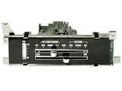 OPR Heater & A/C Control Panel,71-72