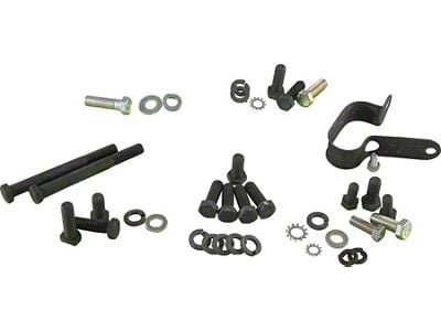 El Camino Heater & Air Conditioning Fastener Kit, Small Block On Engine, 1971