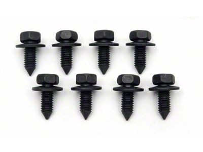 EL Camino Hood Latch & Lock Plate Mounting Screws, 1970