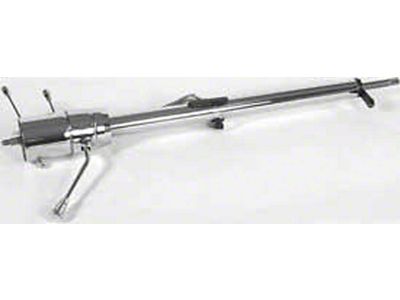 El Camino Ididit Steering Column, Tilt, Column Shift, Paintable Steel, 1959-1960