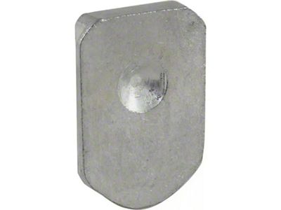 El Camino Inside Rear View Mirror Mounting Plate, 1959-1987