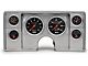 El Camino Instrument Cluster Panel, Aluminum Finish, With Sport Comp Gauges, 1982-1987