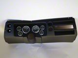 El Camino - Instrument Cluster Panel, Black Finish, With Carbon Fiber Series Gauges, 1968