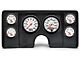 El Camino Instrument Cluster Panel, Black Finish, With Phantom Gauges, 1982-1987