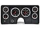 El Camino Instrument Cluster Panel, Black Finish, With Sport Comp Gauges, 1978-1981