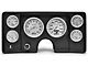 El Camino Instrument Cluster Panel, Black Finish, With Ultra-Lite Gauges, 1978-1981