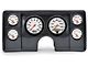 El Camino Instrument Cluster Panel, Carbon Fiber Finish, With Phantom Gauges, 1982-1987