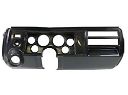 El Camino Instrument Cluster Panel, Carbon Fiber Finish, With Pre-Cut Holes, 1969