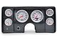 El Camino Instrument Cluster Panel, Carbon Fiber Finish, With Ultra-Lite Gauges, 1978-1981