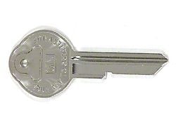 El Camino Key Blank, Ignition And Door, Pearhead Head, 1967